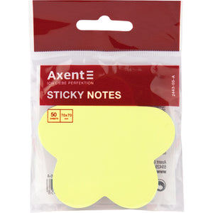 Sticky notes Axent 2443-05-A, flower, 70х70 mm, 50 sheets