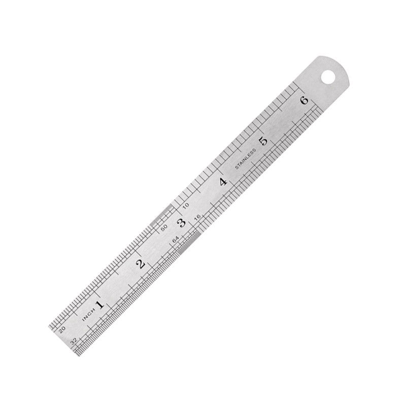 Ruler Axent 7715-A, 15 cm, steel