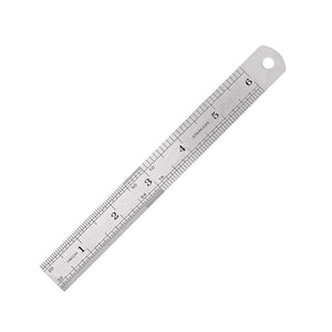 Ruler Axent 7715-A, 15 cm, steel