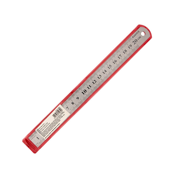 Ruler Axent 7720-A, 20 cm, steel