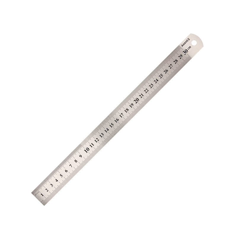 Ruler Axent 7730-A, 30 cm, steel