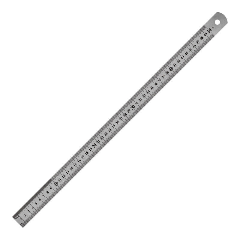 Ruler Axent 7750-A, 50 cm, steel