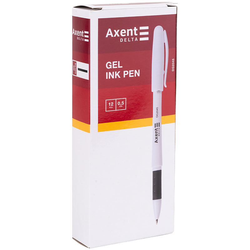 Gel pen Delta DG2045-01, 0,5 mm, black