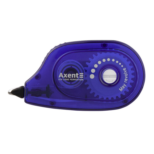 Corrective tape Axent 7009-02-A, 5 mm х 6 m, blue
