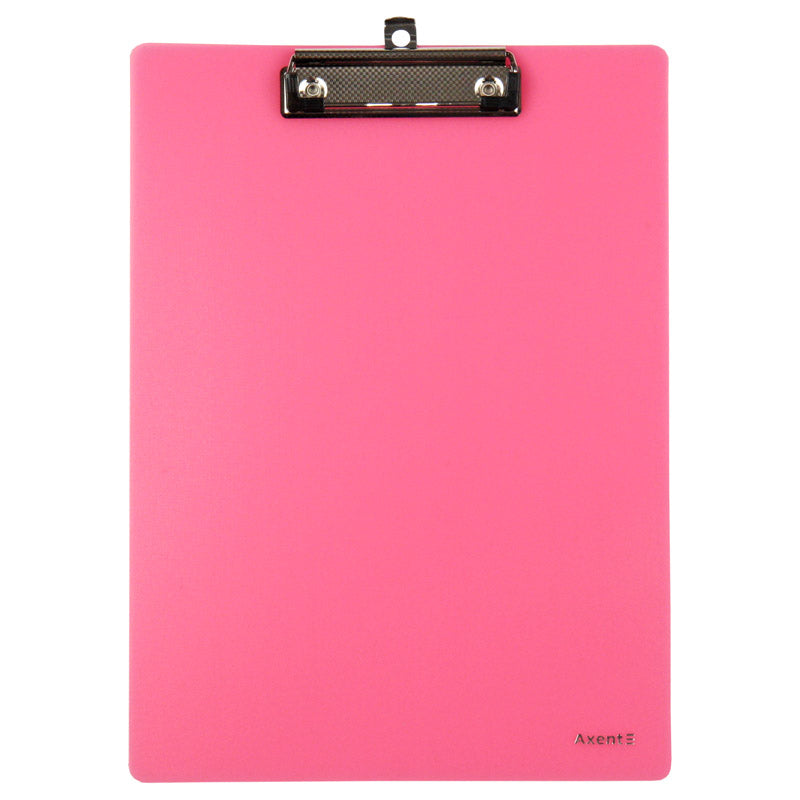 Clipboard Axent 2515-10-A, A4, plastic, pink