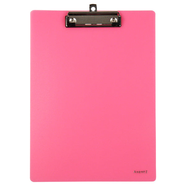 Clipboard Axent 2515-10-A, A4, plastic, pink