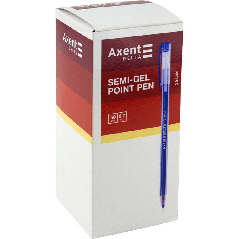 Semi-gel pen Delta DB2059-02, 0.7 mm, blue