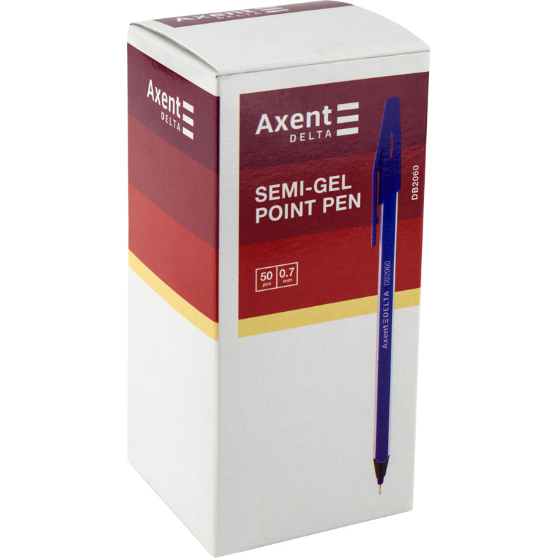 Semi-gel pen Delta DB2060-02, 0.7 mm, blue