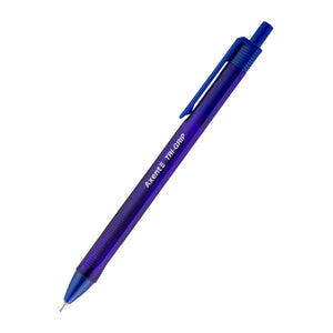 Długopis olejowy automatyczny Axent Tri-Grip AB1081-02-A, 0.7 mm, niebieski