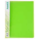 Clip folder Axent 1304-26-A, A4, transparent green