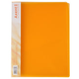 Clip folder Axent 1304-25-A, A4, transparent orange