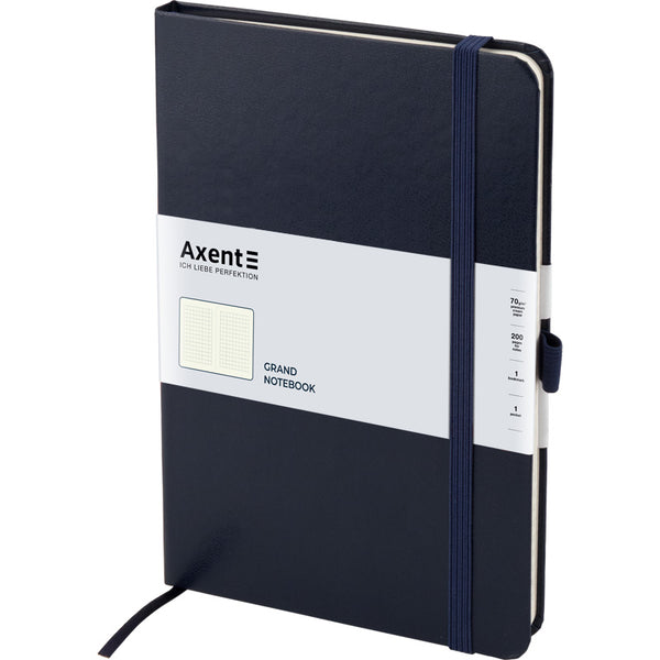 Notes Axent Partner Grand 8203-02-A, 210*295, 100 kartek kratka, niebieski