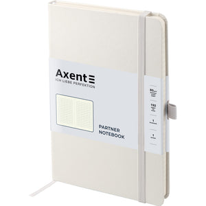 Notebook Axent Partner 8201-21-A, 125*195 mm, 96 sheets, squared, white