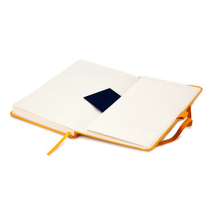 Notebook Axent Partner 8201-08-A, 125*195 mm, 96 sheets, squared, yellow