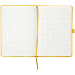 Notebook Axent Partner 8201-08-A, 125*195 mm, 96 sheets, squared, yellow