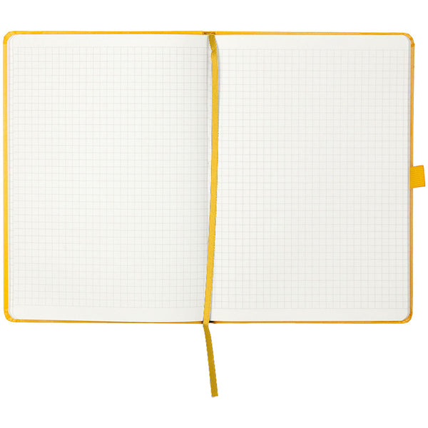 Notebook Axent Partner 8201-08-A, 125*195 mm, 96 sheets, squared, yellow