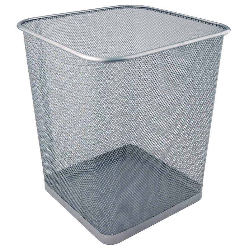 Waste-basket Axent 2124-03-A, 270x300 mm, silver