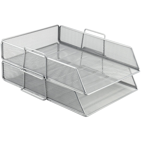 Szuflady na dokumenty Axent 2123-03-A, 80x280x340mm, metalowe, srebrne