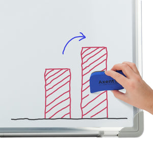 Magnetic wipe for whiteboards Axent 9804-02-A, assorted colors (small)