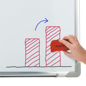 Magnetic wipe for whiteboards Axent 9804-04-A, assorted colors (small)