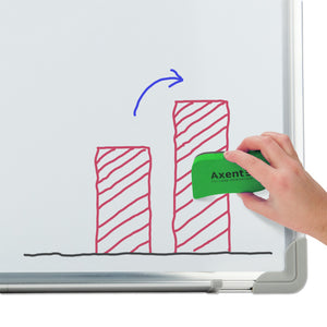 Magnetic wipe for whiteboards Axent 9804-05-A, assorted colors (small)