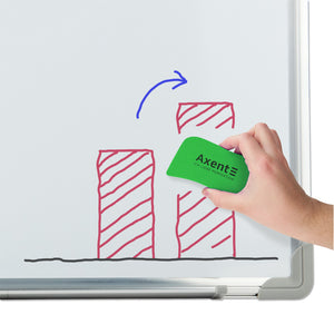 Magnetic wipe for whiteboards Axent 9804-05-A, assorted colors (small)