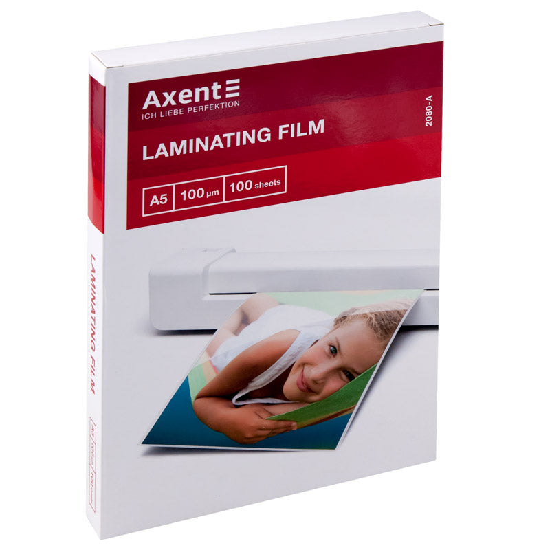 Laminating film Axent 2080-A, A5 (154x216mm), 80 microns, 100 pcs.