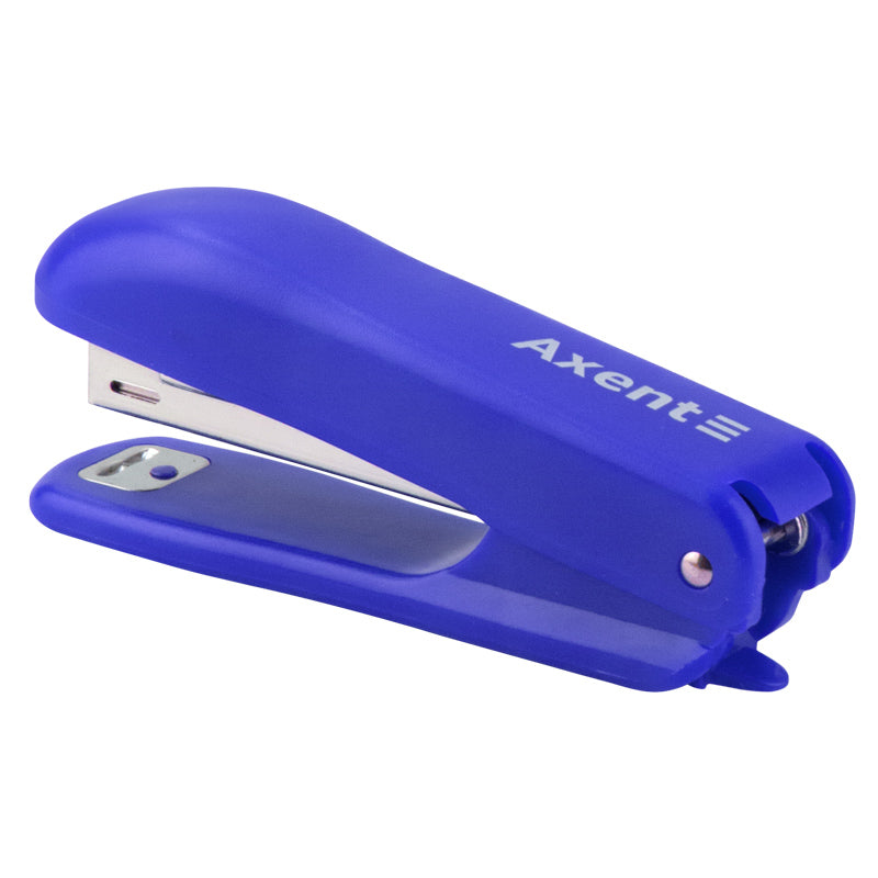 Stapler Axent Standard 4222-02-A, plastic, №10/5, 15 sheets, light blue