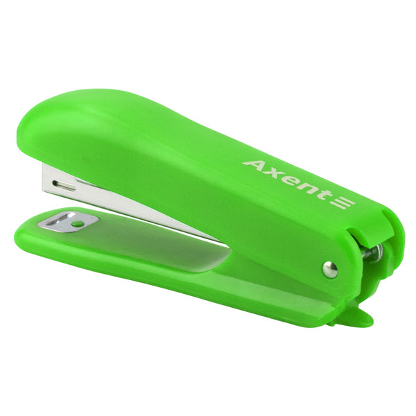 Stapler Axent Standard 4222-09-A, plastic, №10/5, 15 sheets, light green
