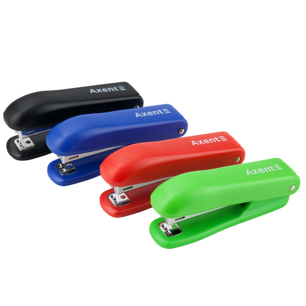 Stapler Axent Standard 4222-09-A, plastic, №10/5, 15 sheets, light green