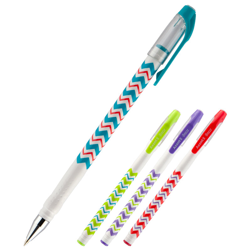 Ballpoint pen Axent Breeze AB1049-07-A, 0,5 mm, blue