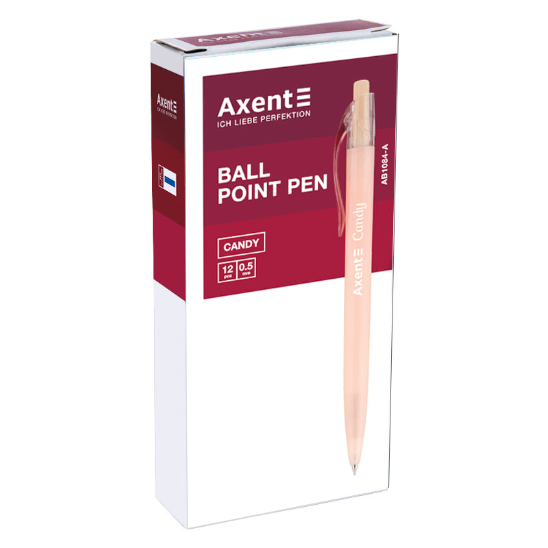 Ballpoint pen Axent Candy AB1084-02-A, blue