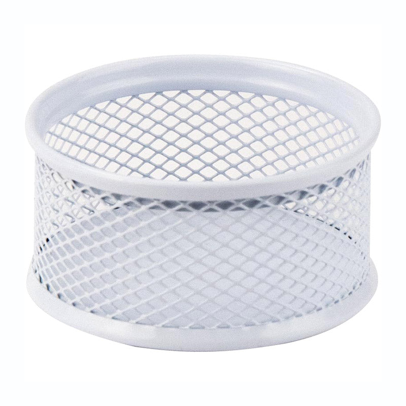 Staples holder Axent 2113-21-A, 80x80x40 mm, metal, white