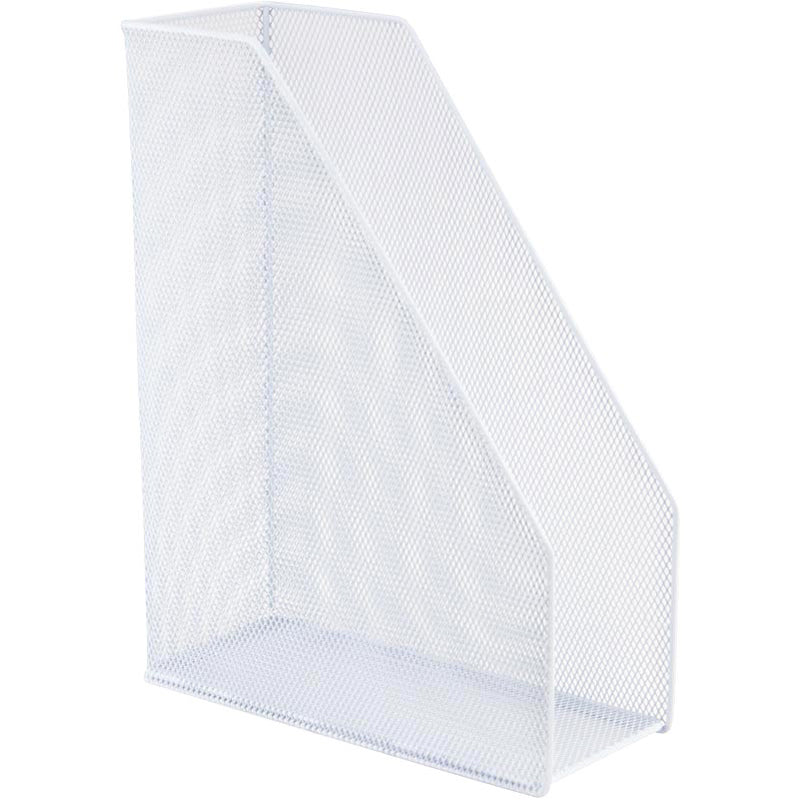 Document tray Axent 2120-21-A, vertical, 100x250x320 mm, metal, white