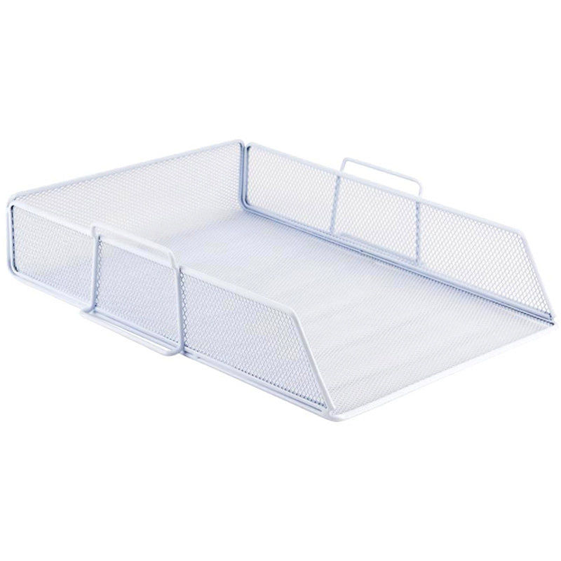 Document tray Axent 2123-21-A, horizontal, 80x280x340 mm, white