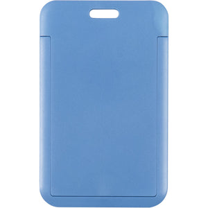 Name badge Axent 4500V-02-A, vertical, PP, navy