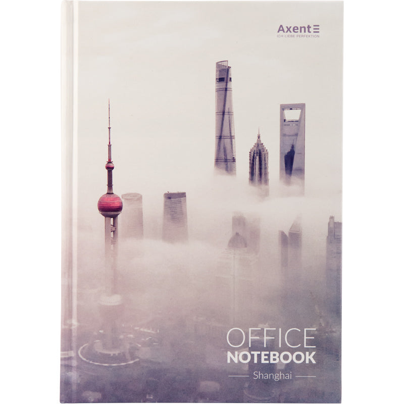 Notes Axent Shanghai 8423-24-A, А4, 192 kartki, kratka