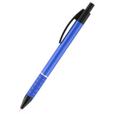 Semi-gel pen Axent Prestige AB1086-02-02, retractable, blue body, blue