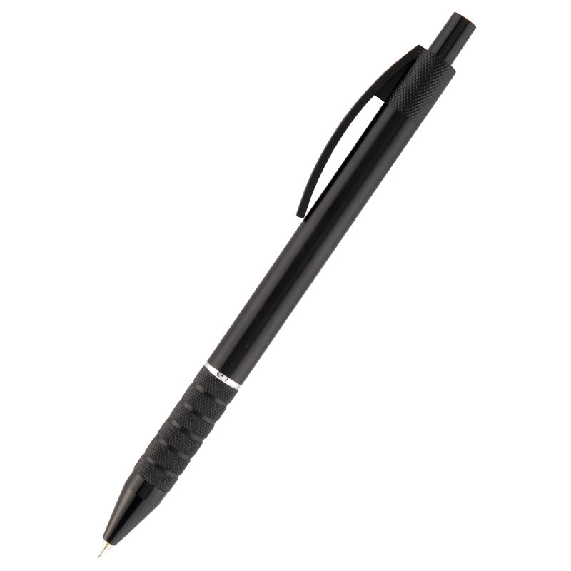 Semi-gel pen Axent Prestige AB1086-01-02, retractable, black body, blue