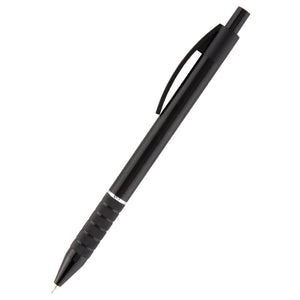 Semi-gel pen Axent Prestige AB1086-01-02, retractable, black body, blue
