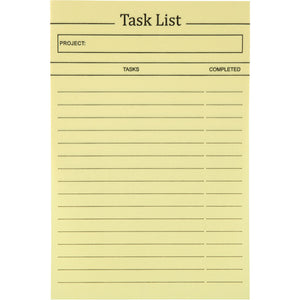 Blok karteczek samoprzylepnych Axent Task list 2480-01-A, 100x150mm, 100 arkuszy