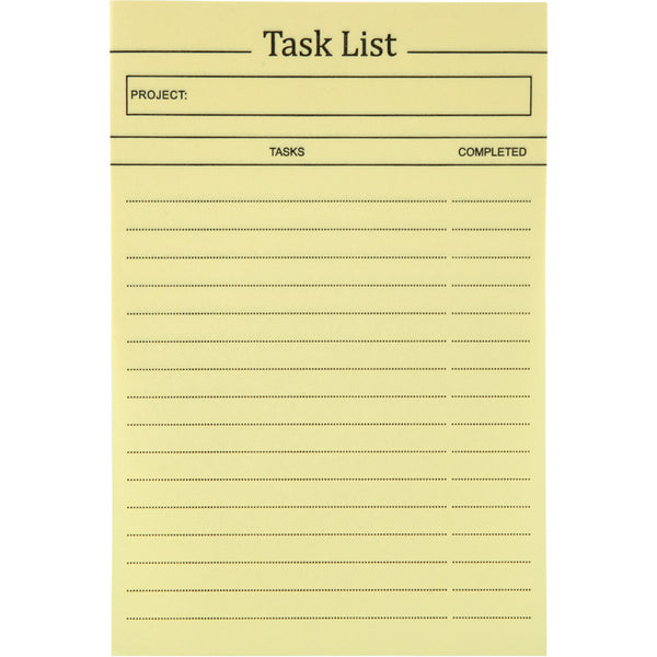 Blok karteczek samoprzylepnych Axent Task list 2480-01-A, 100x150mm, 100 arkuszy