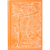 Notes Axent Maps Prague 8422-542-A, А4, 96 kartek, kratka, brzoskwiniowy