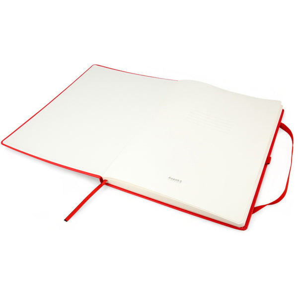 Notebook Axent Partner Grand 8203-06-A, A4, 100 sheets, squared, red