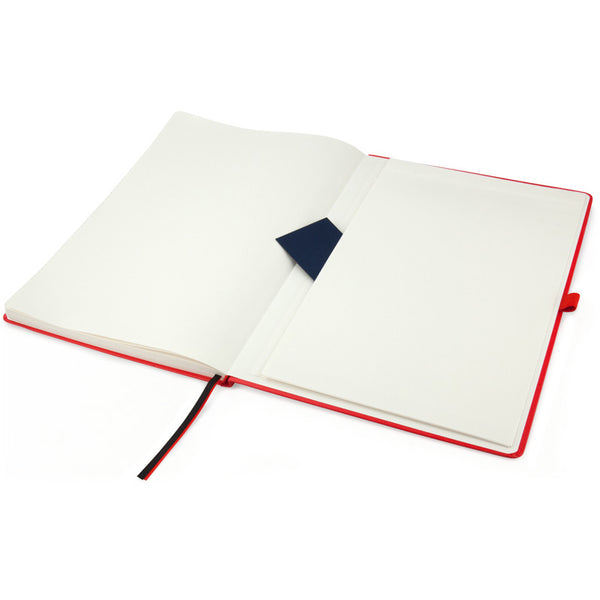 Notebook Axent Partner Grand 8203-06-A, A4, 100 sheets, squared, red