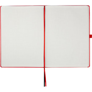 Notebook Axent Partner Grand 8203-06-A, A4, 100 sheets, squared, red