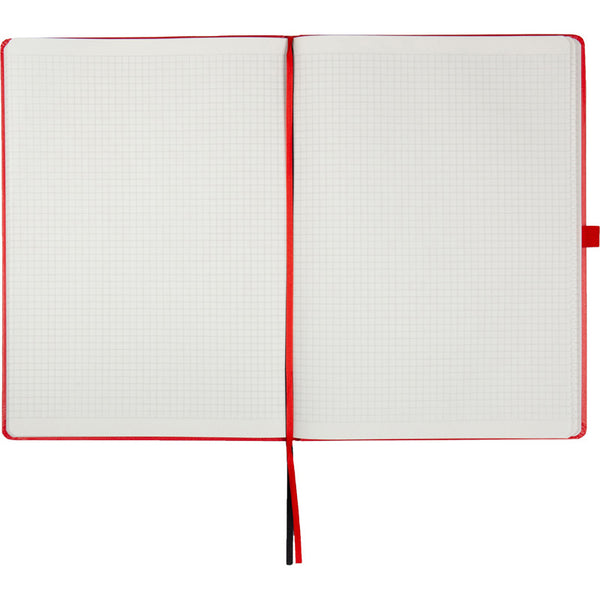 Notebook Axent Partner Grand 8203-06-A, A4, 100 sheets, squared, red