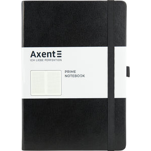 Notes Axent Partner Prime 8305-01-A, 145*210, 96 kartek, kratka, czarny