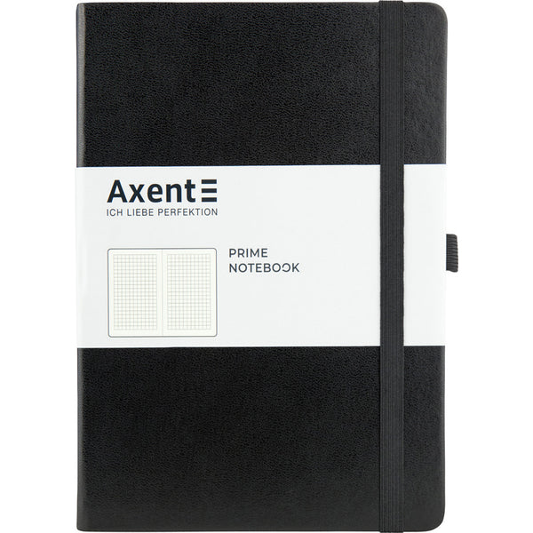 Notes Axent Partner Prime 8305-01-A, 145*210, 96 kartek, kratka, czarny