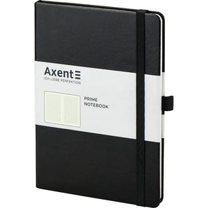 Notes Axent Partner Prime 8305-01-A, 145*210, 96 kartek, kratka, czarny